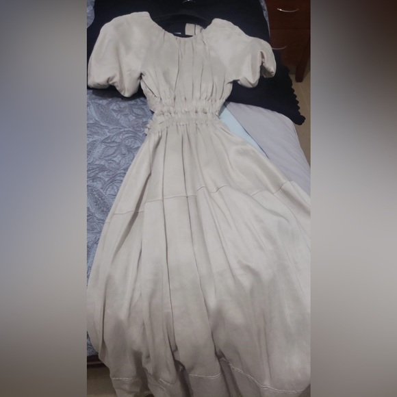 Aje Euphoria Cutout Dress - Stone - Picture 6 of 8